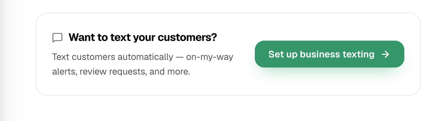 SMS template states — Ready, Pending, Locked
